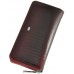 Кожаный женский кошелек ST AE38 Jujube Red