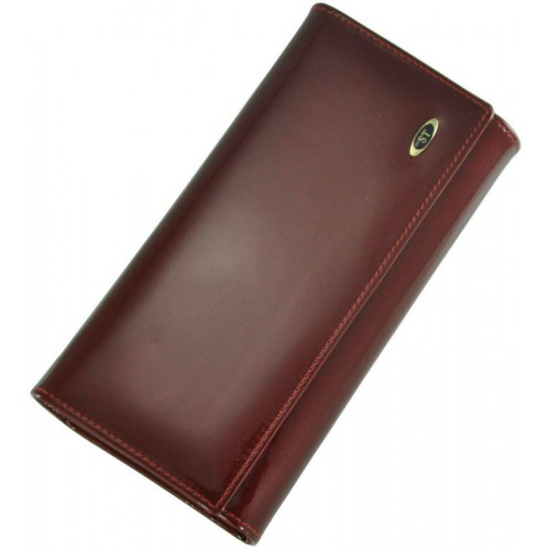 Кожаный женский кошелек ST BC34 RED