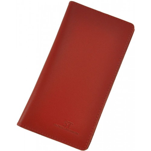 Шкіряний гаманець ST Bill Red