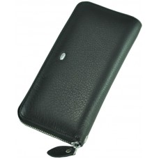 Кожаный женский кошелек ST38 Black