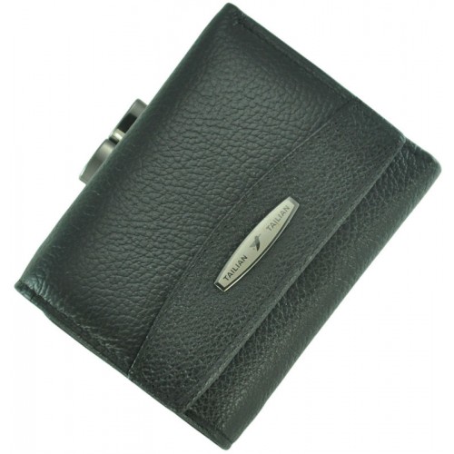 Кожаный женский кошелек Tailian T707-3H09-B Black