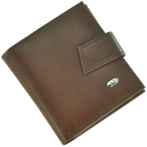 Кожаный женский кошелек ST430 Brown