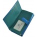 Кожаный женский кошелек ST BC46 BLUE