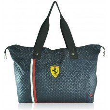 Спортивна стьобана сумка Puma Trapeze синя