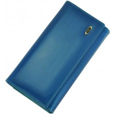 Кожаный женский кошелек ST BC46 BLUE