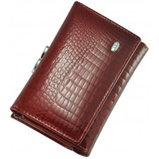 Кожаный женский кошелек ST AE617 Red