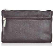 Шкіряна жіноча косметичка Miranda фіолетова