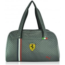 Спортивная стеганая сумка Puma Valise серая