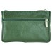 Шкіряна жіноча косметичка Miranda зелена