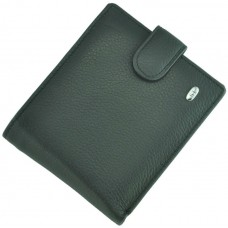 Шкіряний чоловічий гаманець ST M4 Black