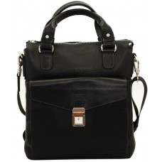 Мужская кожаная сумка VATTO Mk41.3 FL8Kаz1 чёрная