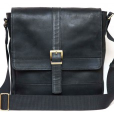 Мужская кожаная сумка VATTO Mk17 Kr670 чёрная