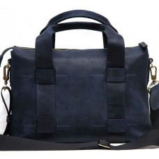 Мужской кожаный портфель VATTO MK23Kr600 синий