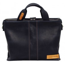 Мужской кожаный портфель VATTO Mk34.1 Kr600 синий