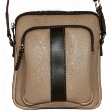 Мужская кожаная сумка VATTO Mk48FL5Kаz400 бежевая