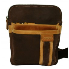 Мужская кожаная сумка VATTO Mk54Kr450.190 коричневая