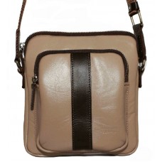 Мужская кожаная сумка VATTO Mk48 N1Kaz400 бежевая
