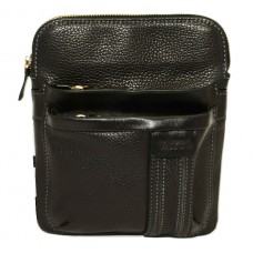 Чоловіча шкіряна сумка VATTO Mk-54 FL8Kаz1 чорна Чоловіча шкіряна сумка VATTO Mk-54 FL8Kаz1 чорна