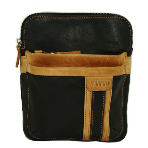 Чоловіча шкіряна сумка VATTO Mk-54Kr670.190 чорна