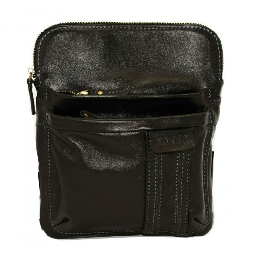 Чоловіча шкіряна сумка VATTO Mk-54Kaz1 чорна
