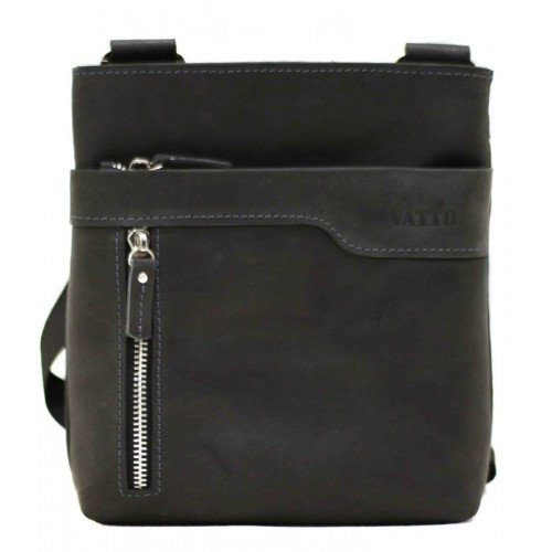 Чоловіча шкіряна сумка VATTO Mk13 Kr670 чорна