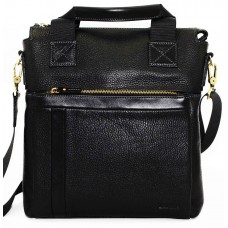 Мужская кожаная сумка VATTO Mk41.2 FL8Kаz1 чёрная