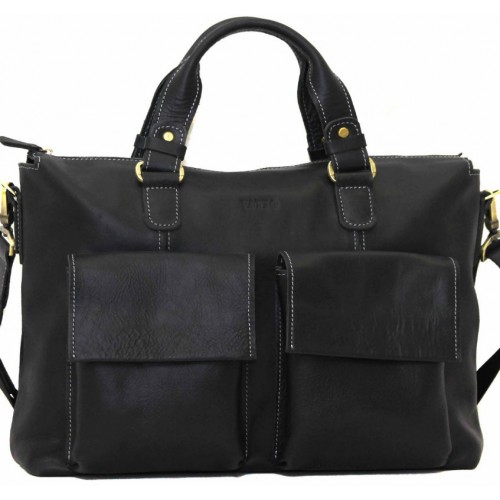 Чоловічий шкіряний портфель VATTO MK25Kr670 чорний