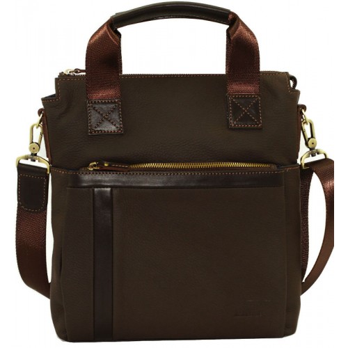 Мужская кожаная сумка VATTO Mk41.2 FL7Kаz400 коричневая