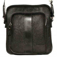 Чоловіча шкіряна сумка VATTO Mk-48FL8Kаz1 чорна Чоловіча шкіряна сумка VATTO Mk-48FL8Kаz1 чорна