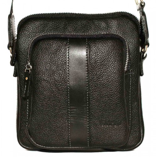 Чоловіча шкіряна сумка VATTO Mk-48FL8Kаz1 чорна