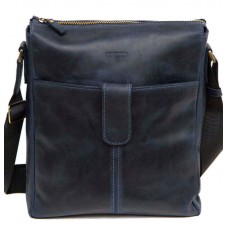 Мужская кожаная сумка VATTO MK18Kr600 синяя
