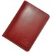 Обложка для парспорта кожаная Grande Pelle Gloss красная