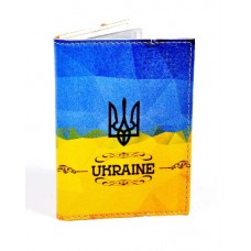 Обкладинка на права з вкладишем прапор з гербом України
