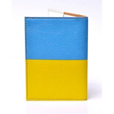 Обкладинка на паспорт Прапор україни з маками