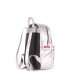 Рюкзак женский POOLPARTY mini-bckpck-silver