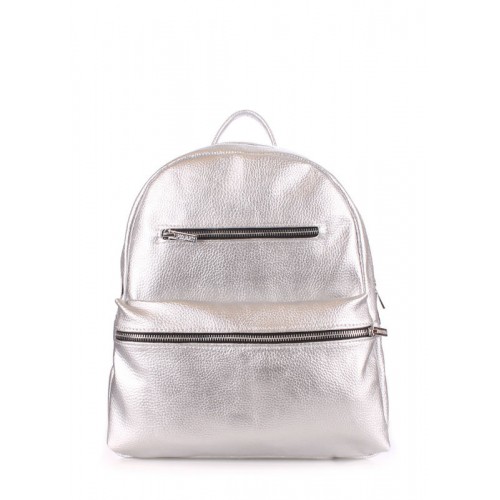 Рюкзак женский POOLPARTY mini-bckpck-silver