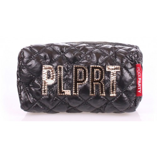Косметичка POOLPARTY cosmetic-plprt-black чорна
