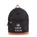 Рюкзак молодежный POOLPARTY backpack-keepcalm-black