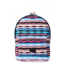 Рюкзак женский POOLPARTY backpack-rasta-blue синій