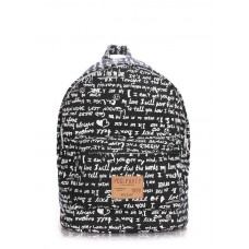 Рюкзак молодежный POOLPARTY backpack-signature-black черный