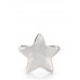 Шкіряний клатч-косметичка POOLPARTY STAR star-silver срібний
