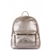 Рюкзак жіночий шкіряний POOLPARTY xs-bckpck-leather-gold золотий