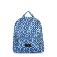 Рюкзак жіночий POOLPARTY xs-bckpck-cells синій