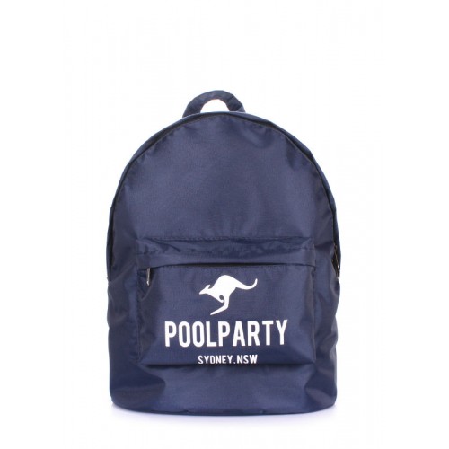 Рюкзак молодіжний POOLPARTY backpack-oxford-blue синій