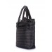 Дутая сумка POOLPARTY bow-black-new черная