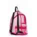 Рюкзак молодіжний POOLPARTY backpack-mesh-pink малиновий