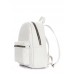 Рюкзак женский кожаный POOLPARTY xs-bckpck-leather-white белый