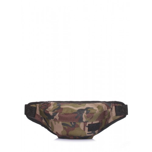 Сумка-бананка POOLPARTY bumbag-camo камуфляжна