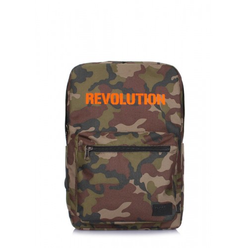 Повсякденний рюкзак POOLPARTY Revolution revolution-camo камуфляжний