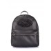 Рюкзак жіночий POOLPARTY Mini mini-lips-black-new чорний